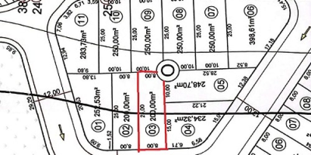 lote 3 quadra O Santa Rita