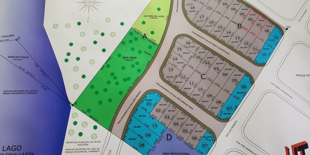 lote 6 e 7 quadra B Bella Laguna